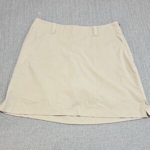Nike Golf Dri-FIT Light Tan Golf Skirt